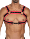H4RNESS by C4M NEO Harness rot Neopren verstellbar abnehmbare Hosenträger von CUT4MEN günstig kaufen