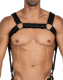 H4RNESS by C4M NEO Harness schwarz aus Neopren mit Druckknöpfen verstellbar abnehmbare Hosenträger kaufen