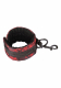 Halsband Fesselkombination Scandal Collar Body Restraint m. Handfesseln & Fesselriemen rot-schwarz Brokat-Look kaufen