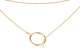 Halskette Magnifique Tickler Pendant goldfarben