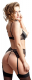 Soutien-gorge élévateur avec. Kit string et porte-jarretelles Schnallen
