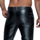 Herren Hose Jogging-Style Wetlook