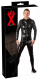 Herren Latex Overall m. Reissverschluss & Fuss