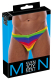 Herren-String Rainbow multicolor