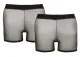 Herrenshorts transparent in Strumpfqualität 2-Stück Pack