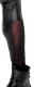 Pants w. Mesh-Inserts Mattlook black-red tight-fitting & elastic transparent Leg-Mesh-Inserts by NEK buy cheap