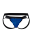 JOCKSTR4P by C4M Jock Snap radiant blue w. removable Front Buttons & O-Rings PU-Leather & Nylon buy cheap