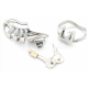 Chastity Cage w. integrated Lock Bird-Up 42mm