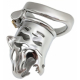 Chastity Cage w. integrated Lock Tiger-Head 45mm