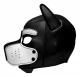 SM-Hood Dog-Head Spike Neoprene Puppy Hood black-white