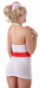 Krankenschwester Minikleid Kostümset m. Strapsen