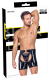Vinyl Chaps & Thong for Men up to XXL with decorative Metal-O-Ring by BLACK LEVEL Fetish Fashion buy cheap