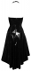 PVC Vinyl Dress w. Lacing asymmetric backless