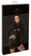 Langarm-Minikleid m. 3-Wege Reissverschluss Wetlook mit Stehkragen F330 von NOIR HANDMADE günstig kaufen