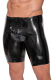 Latex Radlerhose m. durchgehendem Reissverschluss