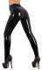 Latex Pantyhose black unisex
