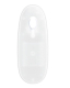 Vibrateur pénien LED m. Testicules & Télécommande 8-Inch TPE transparent avec ventouse & veines rechargeable acheter