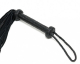 Leder Flogger geflochten 50cm schwarz