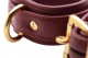 Leder Handfesseln abschliessbar Spezial weinrot