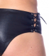 Slip en cuir avec lacets latéraux Gladiator