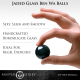 Boules damour en verre Glass Benoit Balls