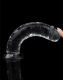 Lovetoy Strap-on Dildo m. Saugbasis 7-Inch transparent TPE