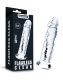 Lovetoy Strap-on Dildo m. Saugbasis 7-Inch transparent TPE