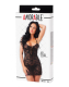 Mini Dress & Thong w. Lacings Flower Lace