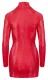 Minikleid langarm m. Reissverschluss Schlangenhaut-Look rot kleiner Stehkragen elastisch von COTTELLI günstig kaufen