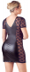 Mini Dress w. Lace & Zipper large Sizes
