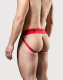 MM Reversible Jockstrap schwarz & rot umkehrbarer Jock kann in ROT oder SCHWARZ getragen werden günstig kaufen
