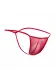 MOB Eroticwear Herrenstring transparent T-Back Thong rot mit elastischen T-Strings hinten von MOB günstig kaufen