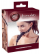 Mouth Gag w. Silicone Dildo PU-Leather