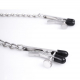 Nipple Clamps w. Screws adjustable Alligator Stainless Steel