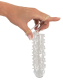 Penis Vergrösserungshülle m. Noppen Crystal Skin TPE