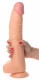 Penisdildo m. Hoden & Saugnapf Hung Harry 11.75-Inch hautfarben