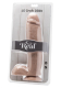 Penisdildo m. Hoden & Saugfuss Dong 10-Inch PVC hautfarben