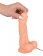 Penis-Dildo w. Vibration & Suction Base Real Nice Guy
