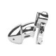 Peniskäfig einstellbar Dick Cuff Edelstahl Cockring im Handschellen-Stil verstellbar mit integriertem Schloss günstig kaufen