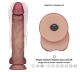 Penisvibrator Sliding Skin Pro-II 10-Inch m. Saugfuss & FB aufladbar & wasserdicht mit Gleithaut günstig kaufen