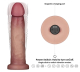 Penisvibrator Sliding Skin Pro-II 9-Inch m. Saugfuss & FB aufladbar & wasserdicht mit Gleithaut Dual Density kaufen