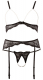 Pearls-Bra Thong & Garterbelt Abierta Fina