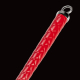 Premium Peitsche RISE Bull Whip 120cm rot-schwarz exquisite Handarbeit von RISE Japan günstig kaufen