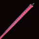 Premium BDSM-Whip RISE Bull Whip 90cm pink-purple artfully & precisely handcrafted w. Metal-Loop-End by RISE buy