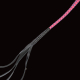 Premium BDSM-Whip RISE Bull Whip 90cm pink-purple artfully & precisely handcrafted by RISE Japan buy cheap