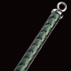 Premium Whip RISE Feather slim green-black exquisite handcrafted Bull-Whip braided Handle by RISE buy