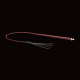 Premium Whip RISE Feather soft red-black artfully handcrafted BDSM Punishment Tool buy cheap @Fetischladen CH