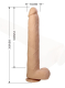 Pretty Love Dany 14.2-Inch Riesendildo TPE 30cm x 5.6cm einführbar realistischer Penisdildo günstig kaufen
