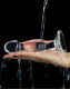 Plug stimulateur de prostate transparent 6.5-Inch TPE
