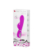 Acheter Vibromasseur Rabbit rechargeable Prescott Silicone violet super doux 7 modes de vibration pointe en forme de pénis de PRETTY LOVE